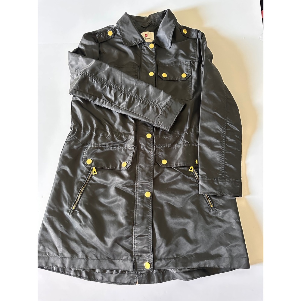 Urban‎ Republic Collection Jacket Womens Small Black Gold Accents Coat